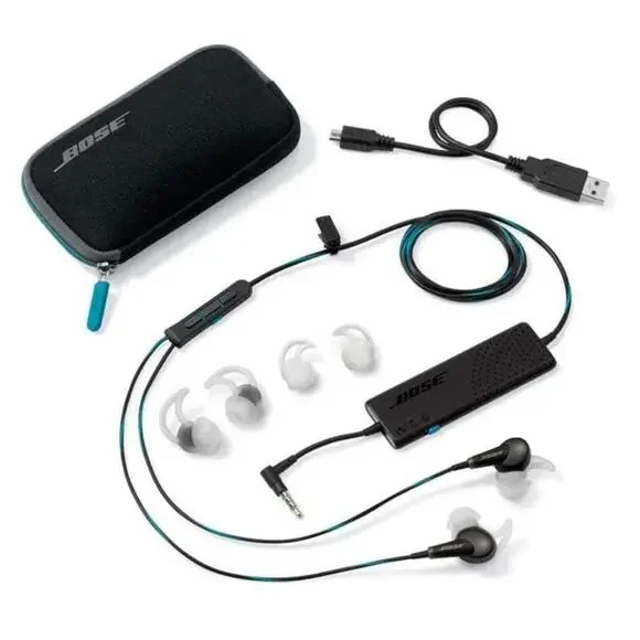 New! Bose QuietComfort 20 In-Ear Noise Cancelling Headphones Earbuds 718840-0010 - Picture 1 of 8